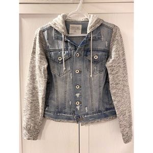 Ardene Hooded Denim Jacket